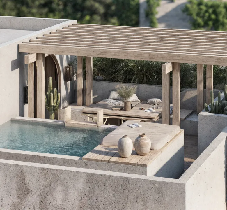 Ensamble: EARLY BIRD: 1-2-3 Bed Condos close to the beach in Tulum