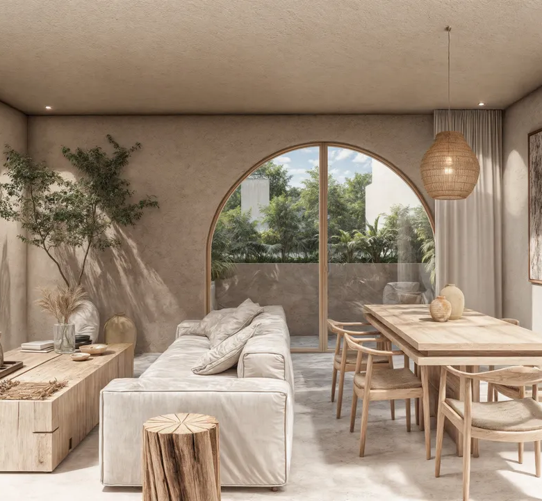 Ensamble: EARLY BIRD: 1-2-3 Bed Condos close to the beach in Tulum