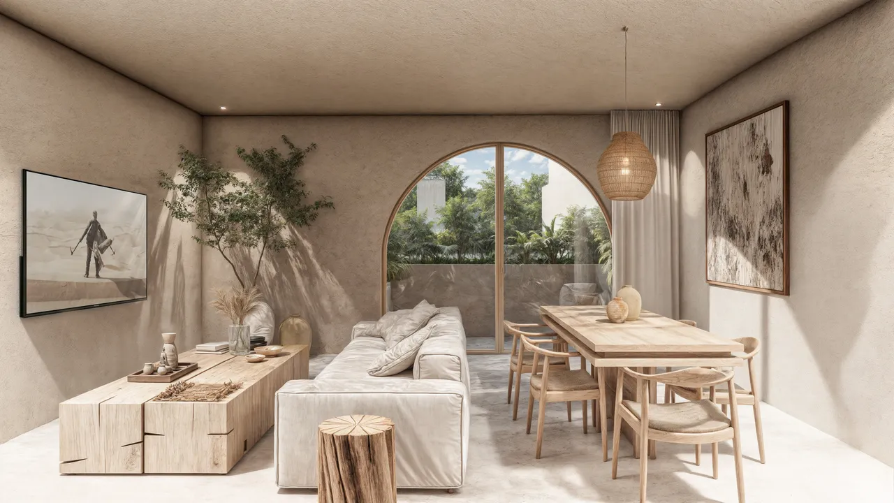 Ensamble: EARLY BIRD: 1-2-3 Bed Condos close to the beach in Tulum
