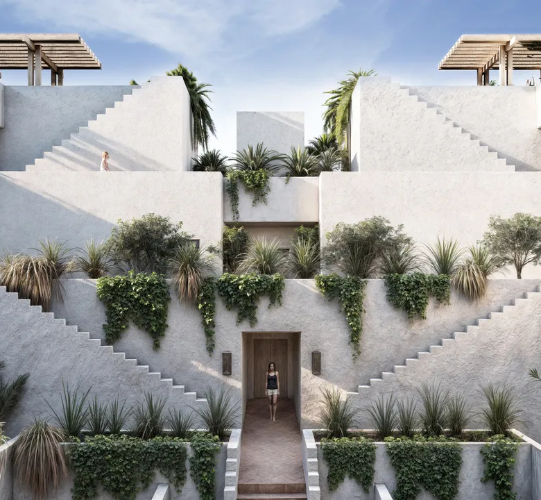 Ensamble: EARLY BIRD: 1-2-3 Bed Condos close to the beach in Tulum
