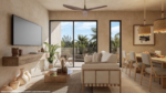 Naraina 2-bedroom penthouse in Akumal