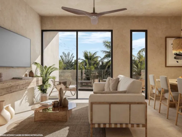 Naraina: 2-Bedroom Penthouse Condo in Akumal
