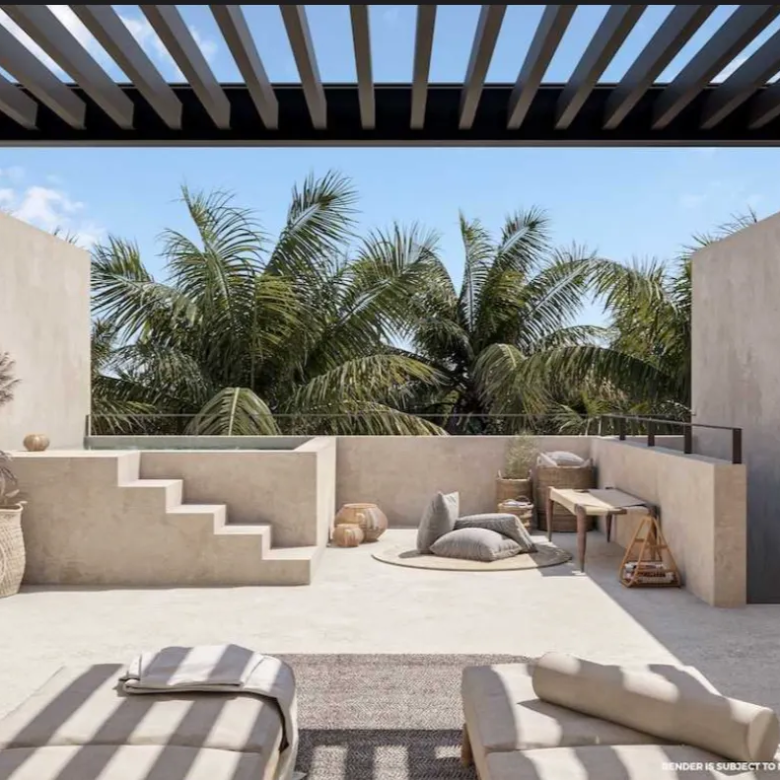 Naraina: 2-Bedroom Penthouse Condo in Akumal