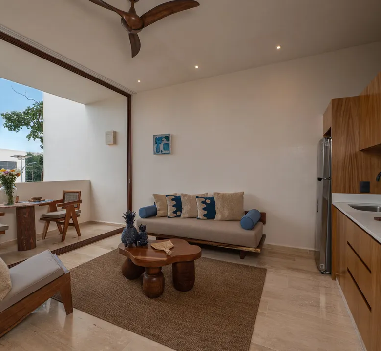 Bacab: Studio and 1-bedroom condos for sale in La Veleta, Tulum