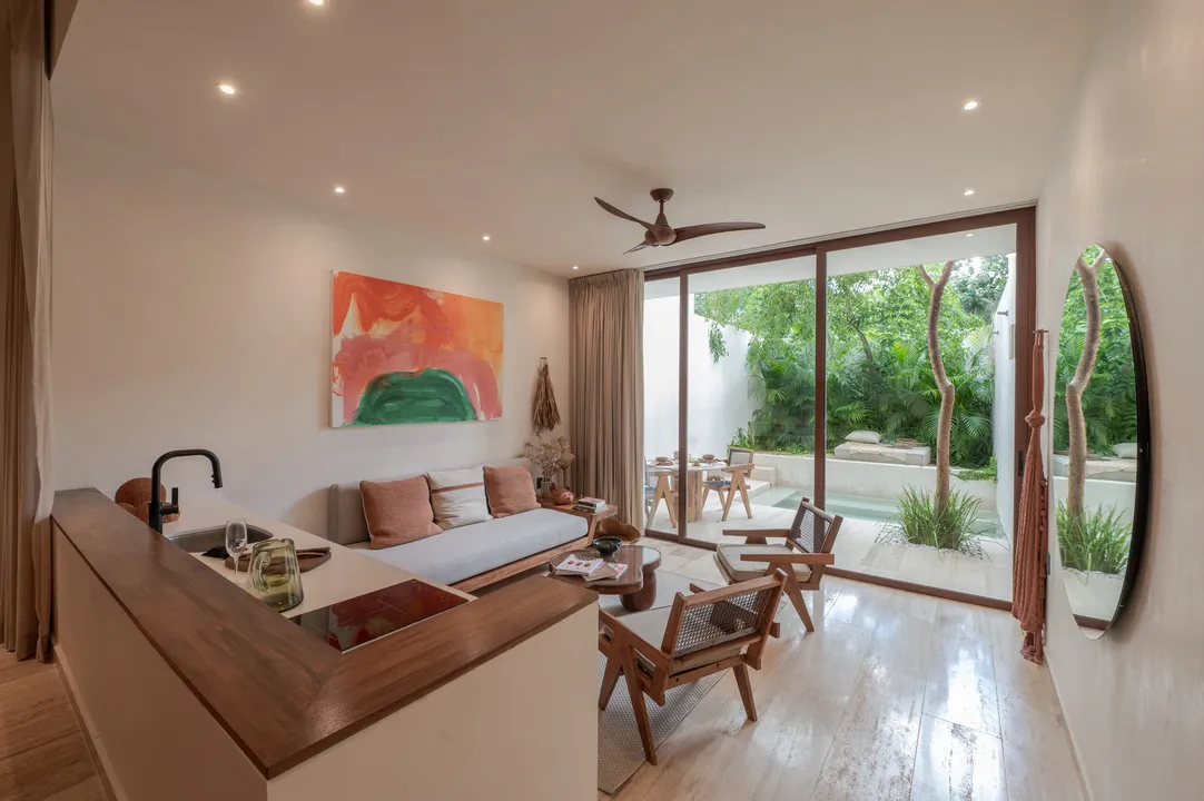 Bacab: Studio and 1-bedroom condos for sale in La Veleta, Tulum