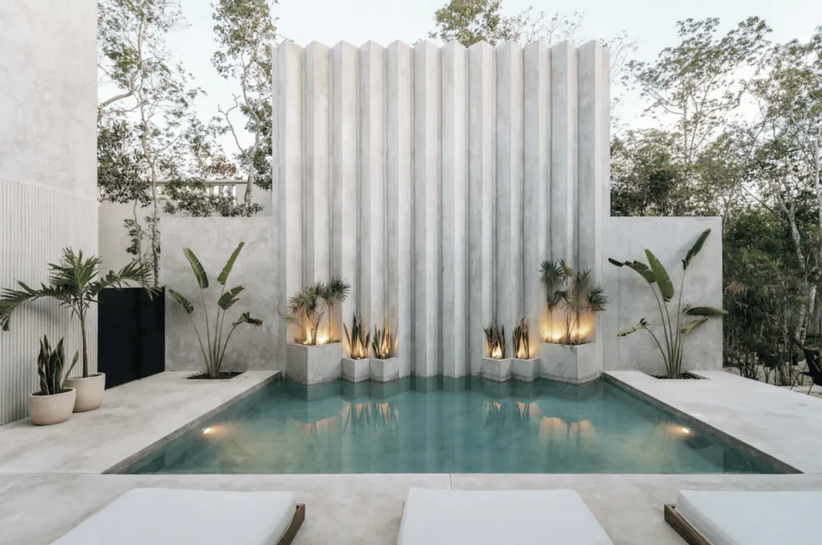 villa-lev-tulum-sunbeds Stunning 5-Bedroom Villa for Sale in Tulum