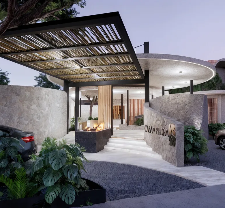Casa de Piedra: 1–2 Bedroom Condo and 4–Bed Townhouse in Playacar