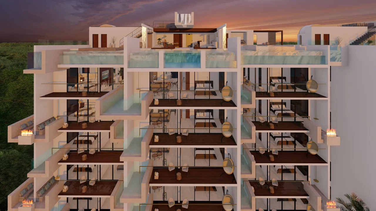 Existence Cozumel: 2-Bed Ocean view Condo for Sale in Cozumel