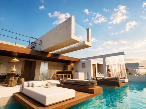 Existence Cozumel: 2-Bed Ocean view Condo for Sale in Cozumel