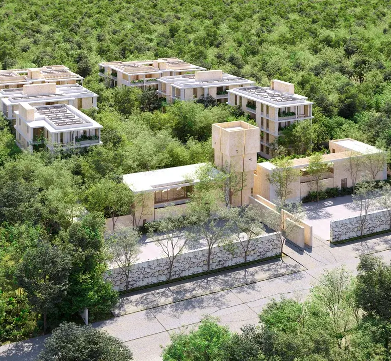 Mayab: 1-3 Bed Residences Surrounded by Nature in Tulum