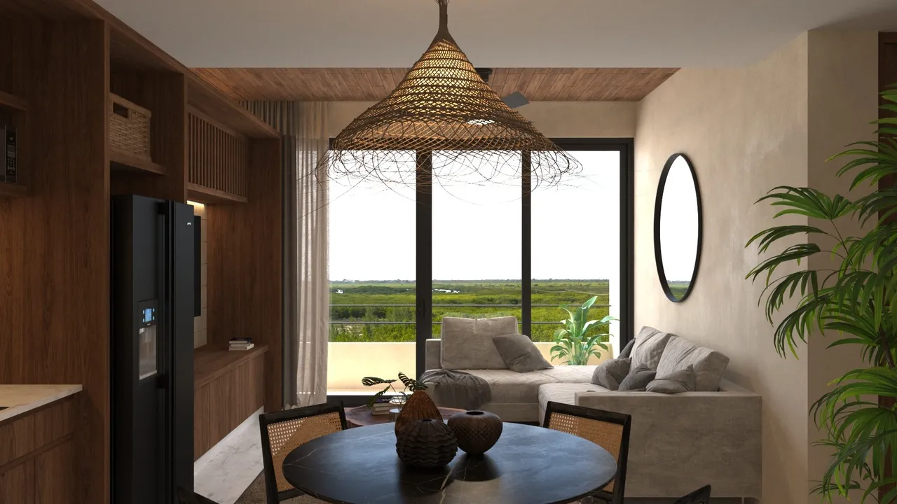 piedra-de-mar-puerto-morelos-living Piedra De Mar: Ocean View Apartments for Sale in Puerto Morelos