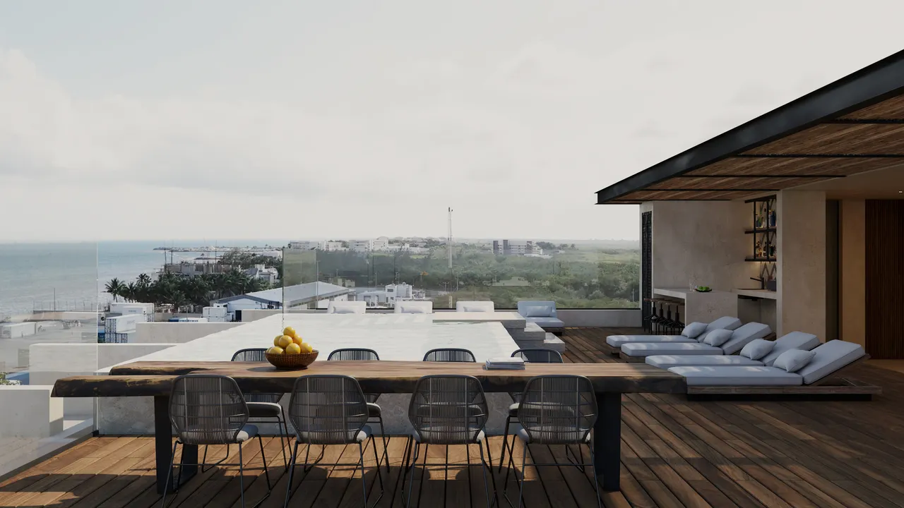 Piedra De Mar: Ocean View Apartments for Sale in Puerto Morelos