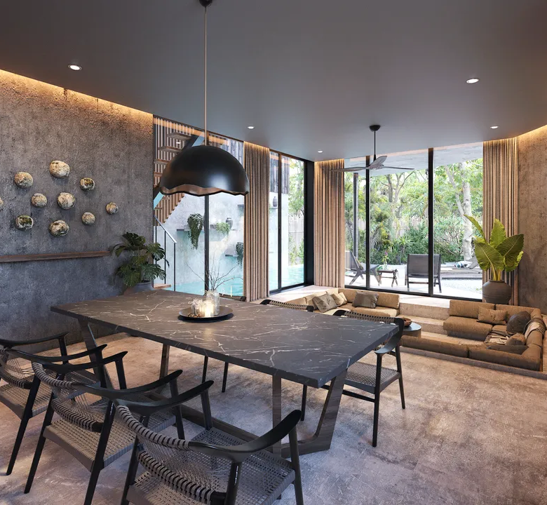Bardo Residences: Three-Bedroom Villas with Private Pools in Tulum