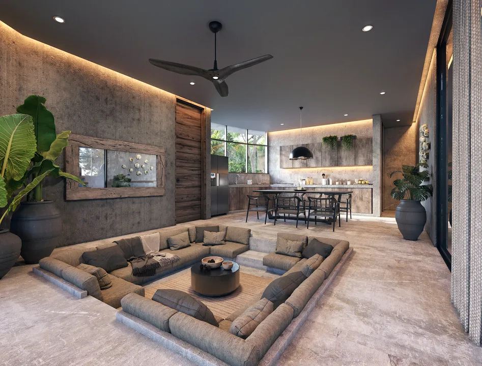 Bardo Residences: Three-Bedroom Villas with Private Pools in Tulum