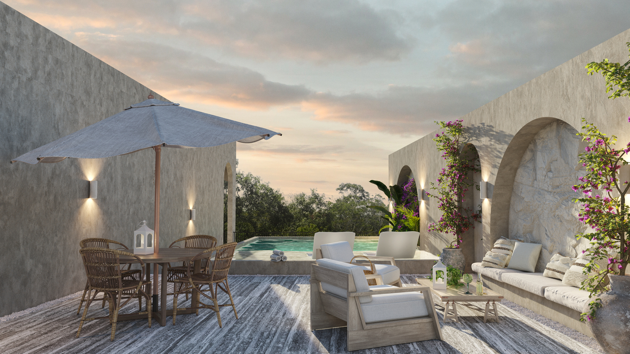 ARDEH: Two-Bedroom Condos with Rooftop Pool in Aldea Zama, Tulum