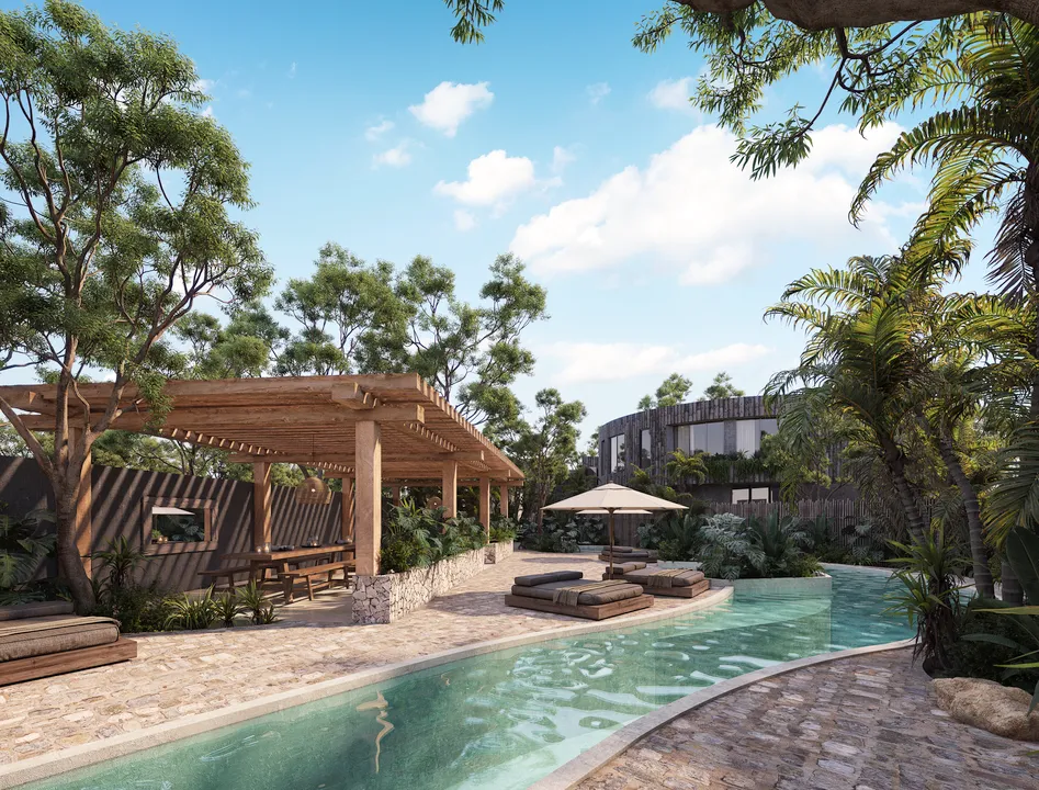 Bardo Residences: Three-Bedroom Villas with Private Pools in Tulum