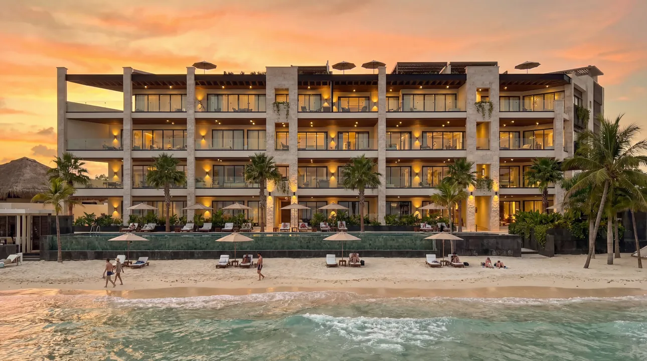 oceanfront condo for sale Puerto Aventuras