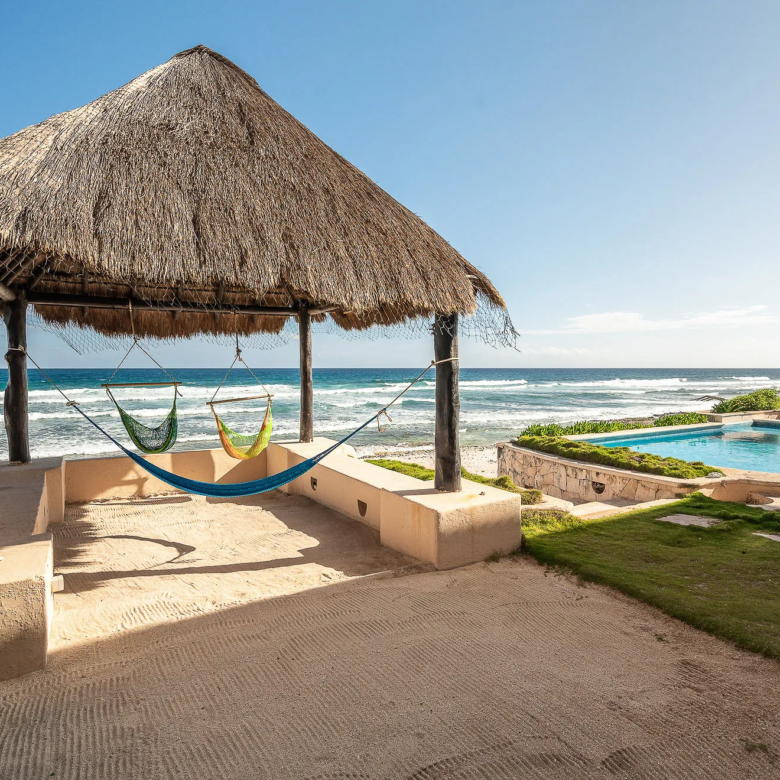 beachfront villa tulum hotel zone 2