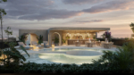 Skybar en el rooftop de ARDEH, un desarrollo de departamentos, en Aldea Zama Tulum
