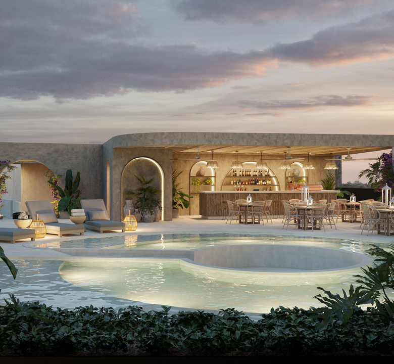 ARDEH: Two-Bedroom Condos with Rooftop Pool in Aldea Zama, Tulum