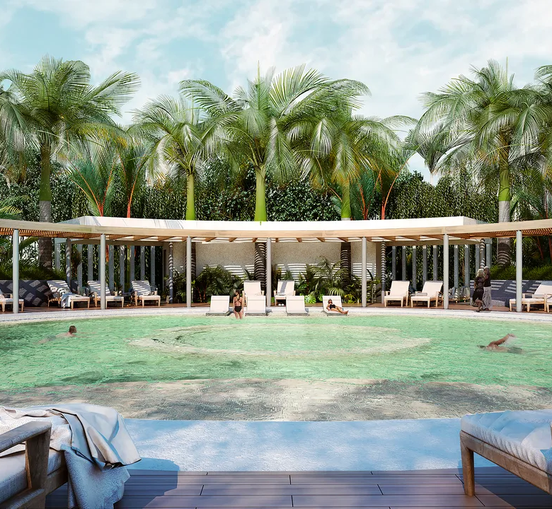 Pool at caracol