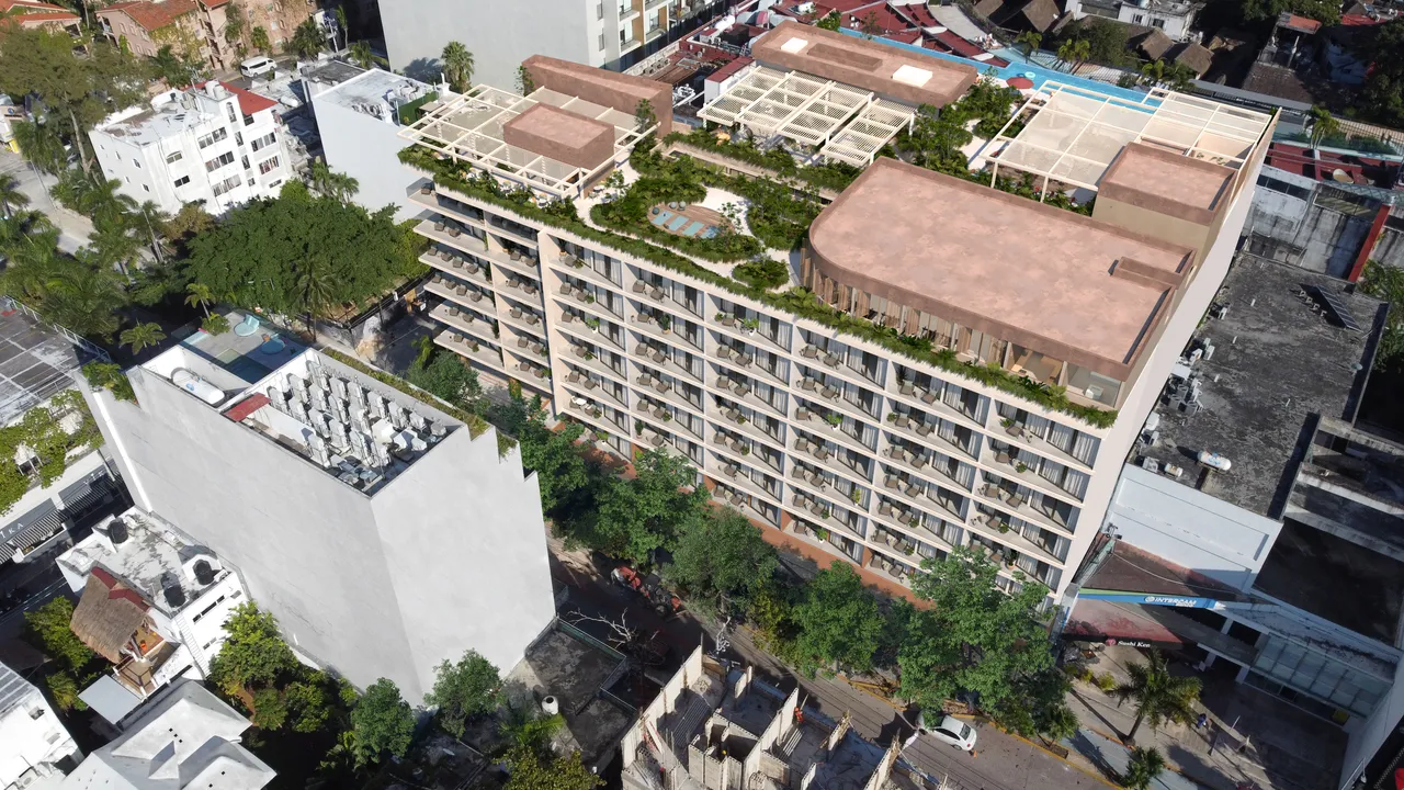 The Landmark Playa del Carmen Condos: Studios, 1 & 2 Bedroom Residences on Fifth Avenue