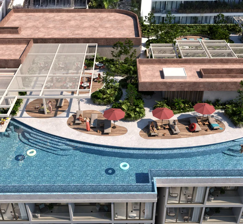 The Landmark Playa del Carmen Condos: Studios, 1 & 2 Bedroom Residences on Fifth Avenue