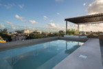 Rooftop pool and jacuzzi at Anah Suites, Playa del Carmen