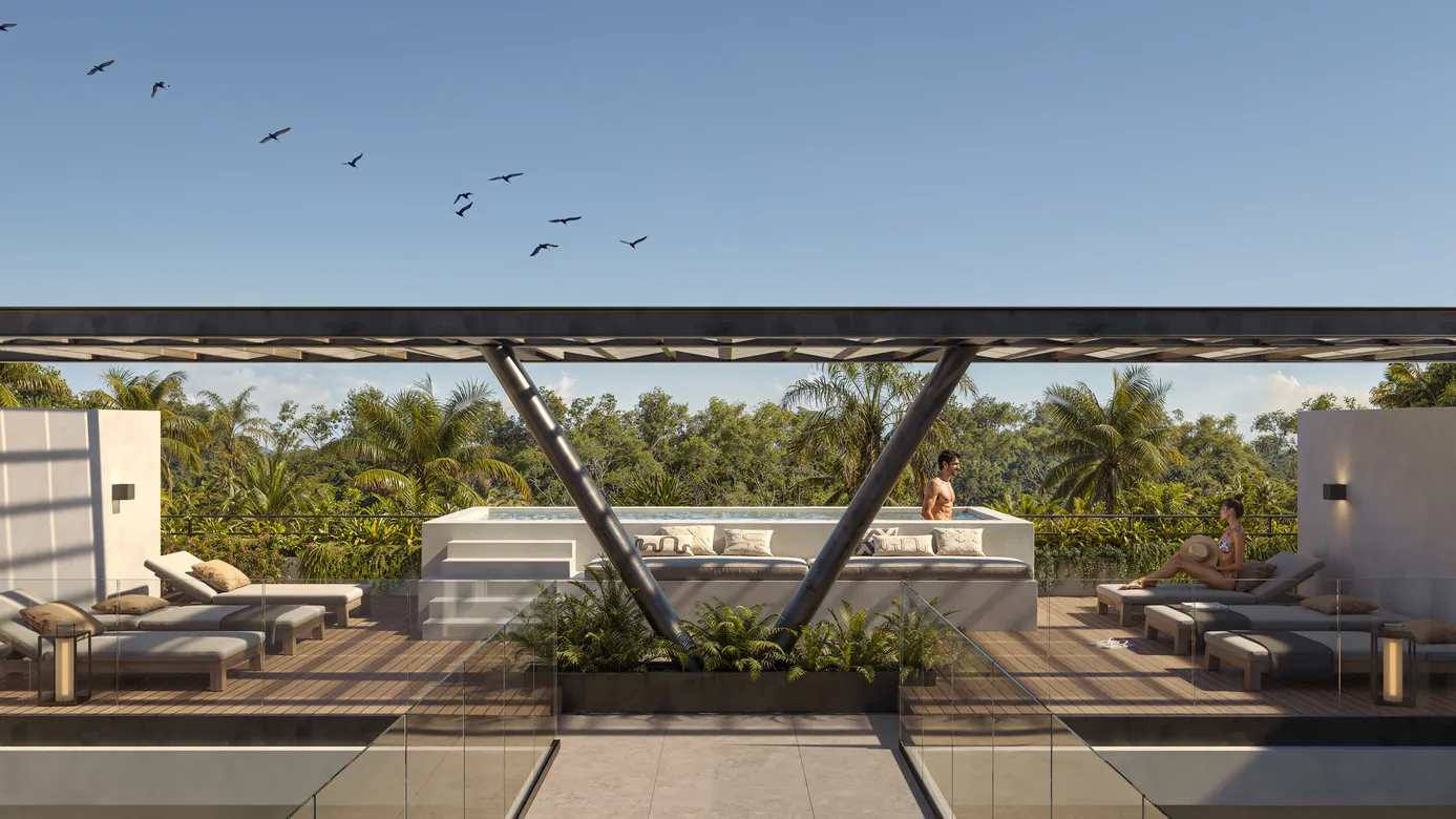 Bakabá: 1, 2 & 3-Bedroom Condos in Playacar, Playa del Carmen