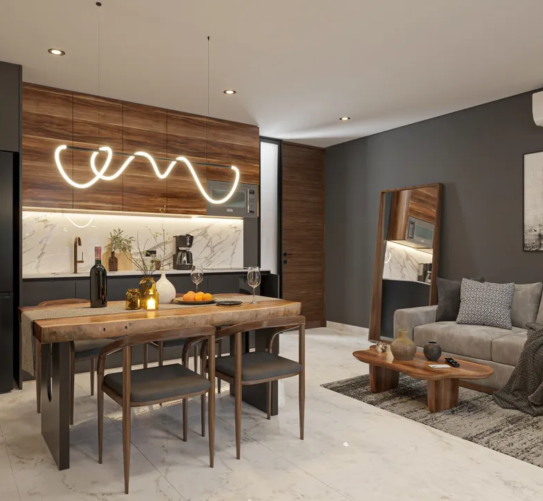 DK44 Playa del Carmen: Furnished 1-Bedroom Condos
