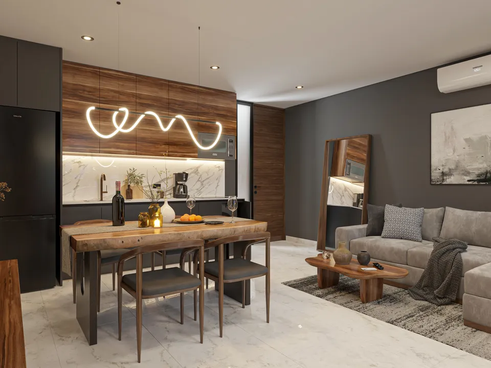 DK44 Playa del Carmen: Furnished 1-Bedroom Condos