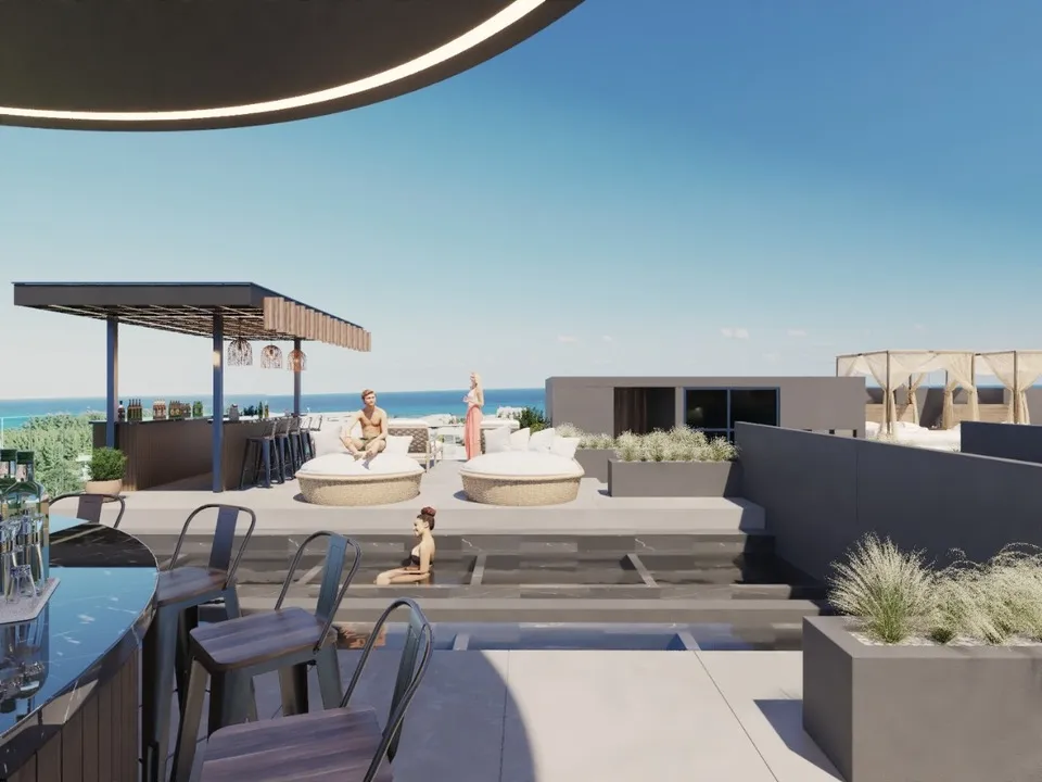 DK44 Playa del Carmen: Furnished 1-Bedroom Condos