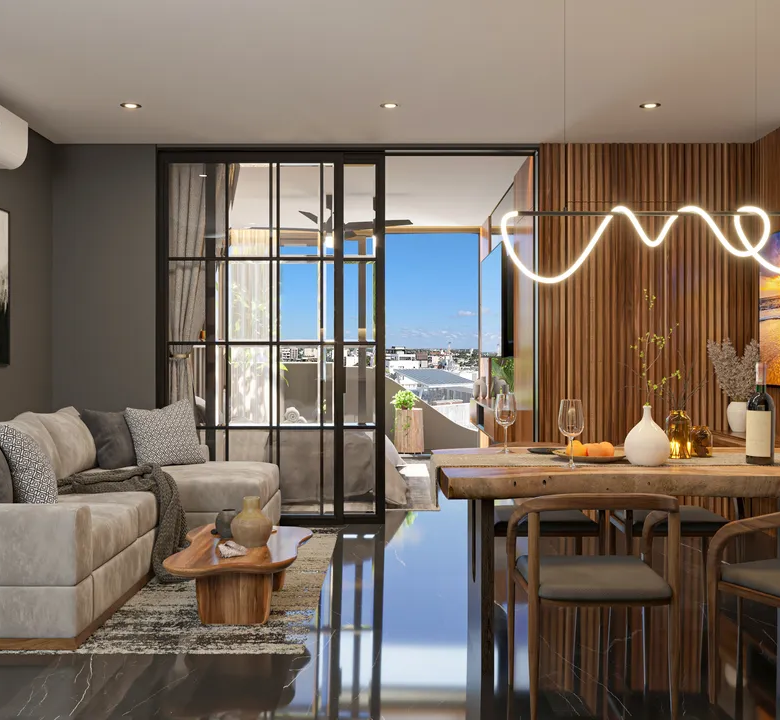 DK44 Playa del Carmen: Furnished 1-Bedroom Condos