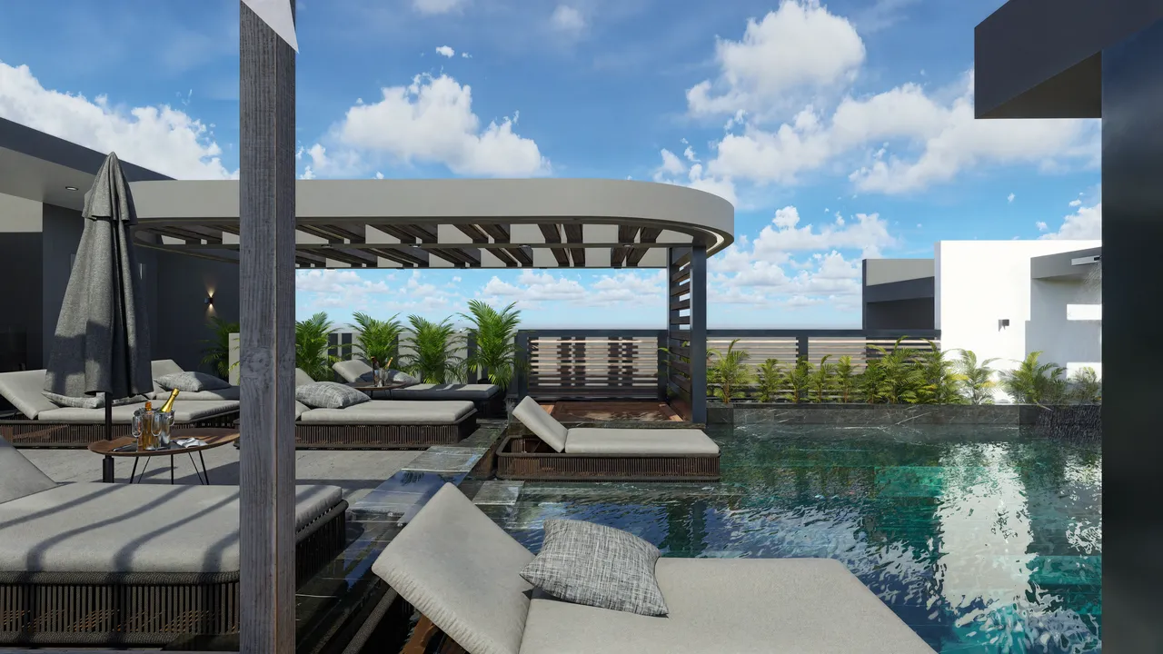 DK40: 2-Bedroom Condos for sale in Central Playa del Carmen