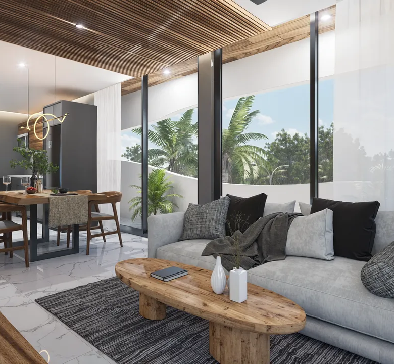 DK40: 2-Bedroom Condos for sale in Central Playa del Carmen