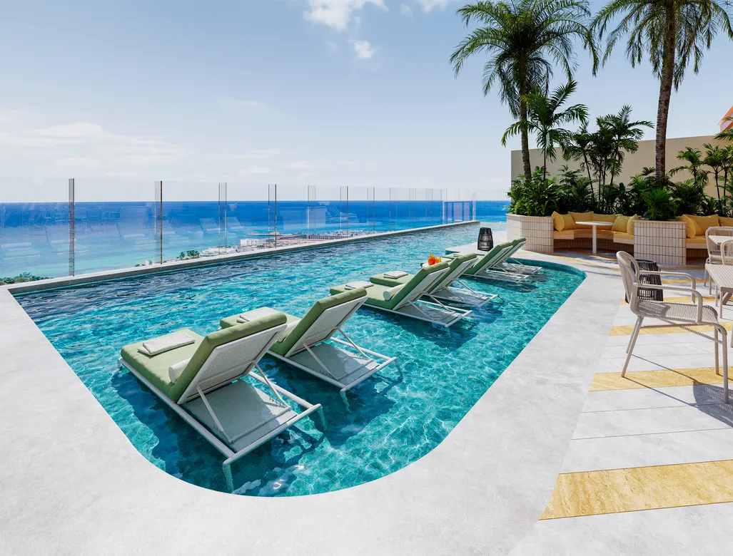 Solar Midtown Playa del Carmen: Hotel-Managed Studios & Condos