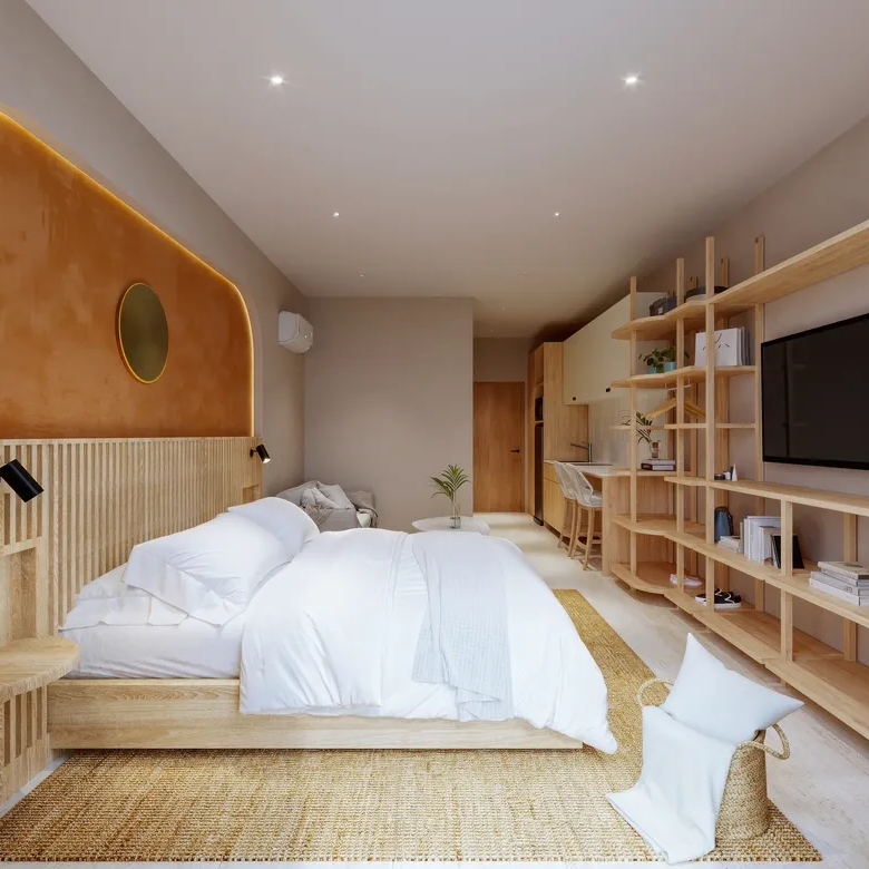 Solar Midtown Playa del Carmen: Hotel-Managed Studios & Condos