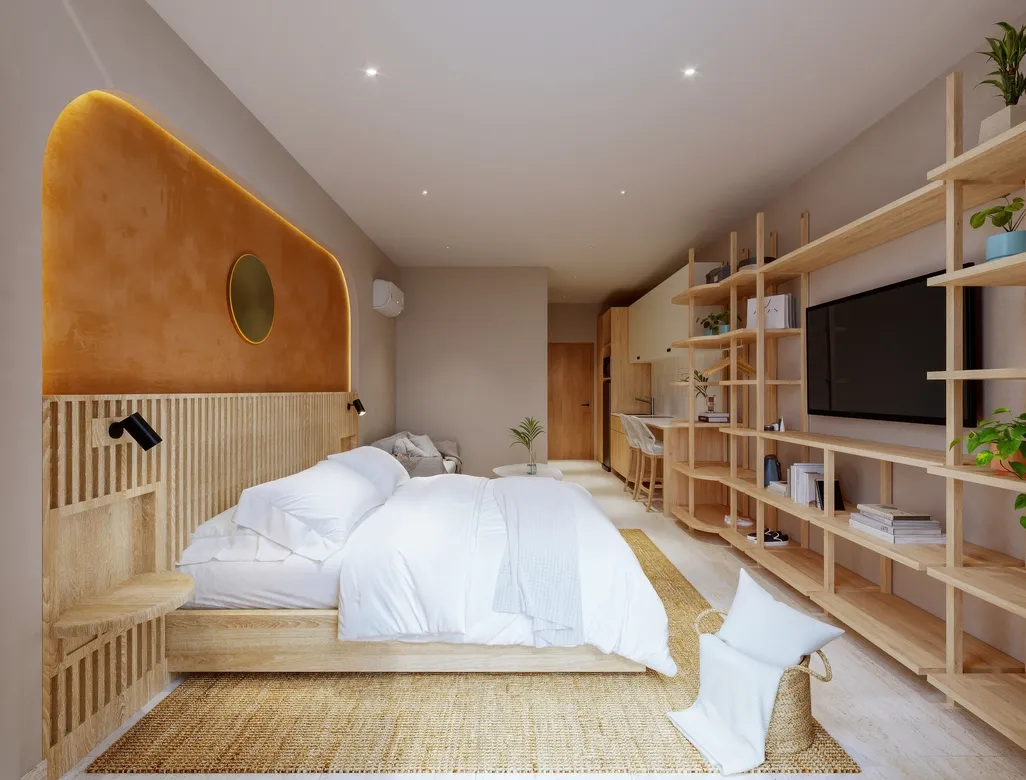 Solar Midtown Playa del Carmen: Hotel-Managed Studios & Condos