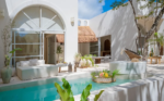 Exterior of a wellness villa at The Sakk in the Tulum jungle.