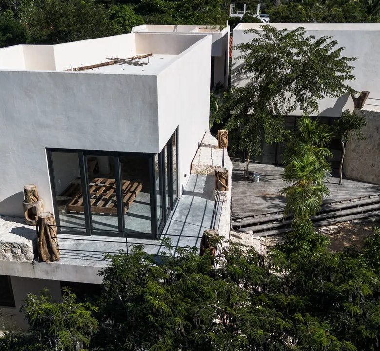 Villa La Grieta: Architect-Designed Akumal Estate with Two Pools