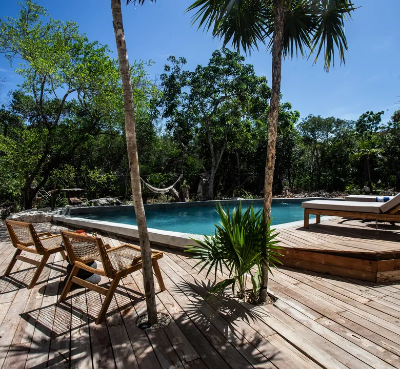 Villa La Grieta: Architect-Designed Akumal Estate with Two Pools
