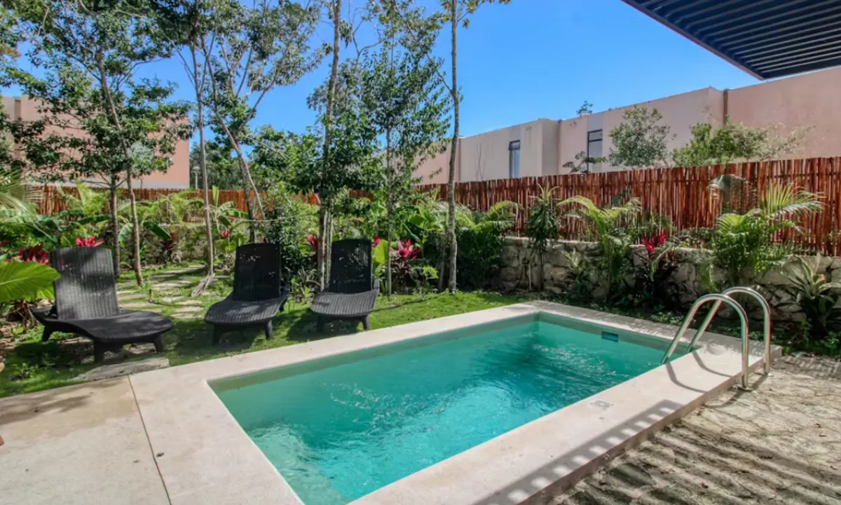 Edena 94, Tulum: 3-Bedroom Townhouse with Rooftop Terrace