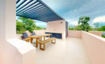 Rooftop pergola at Edena 94, Edena community, Tulum