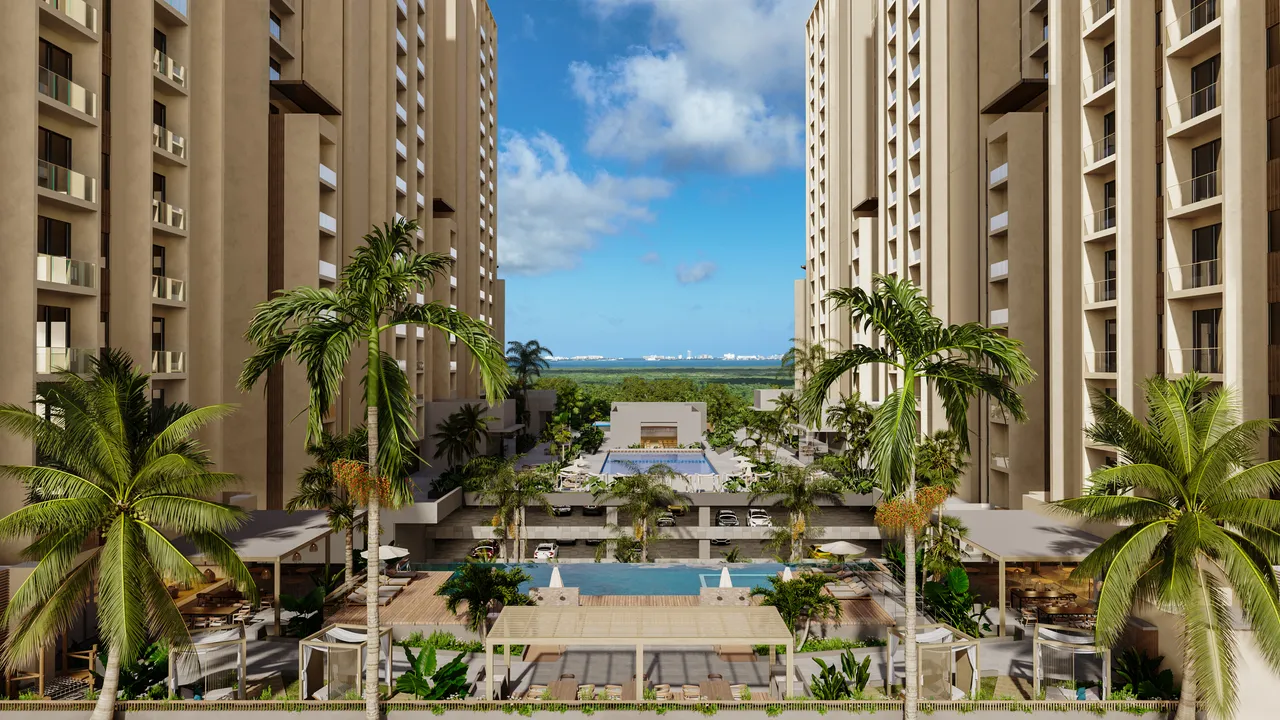 Manglar Cumbres 1, 2 and 3 Bedroom Condos in Cancún