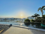 Rooftop pool facing the sea at The Shore