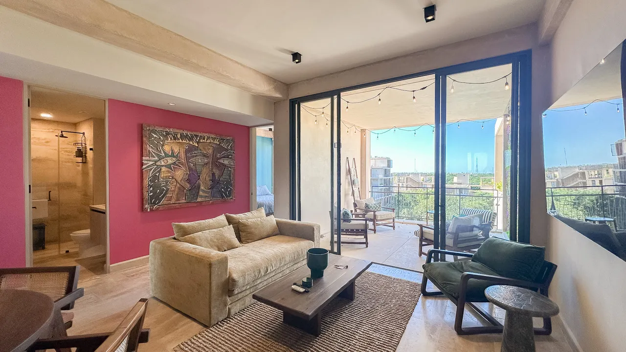 The Village Corasol 4-504: 2-Bedroom Condo, Playa del Carmen