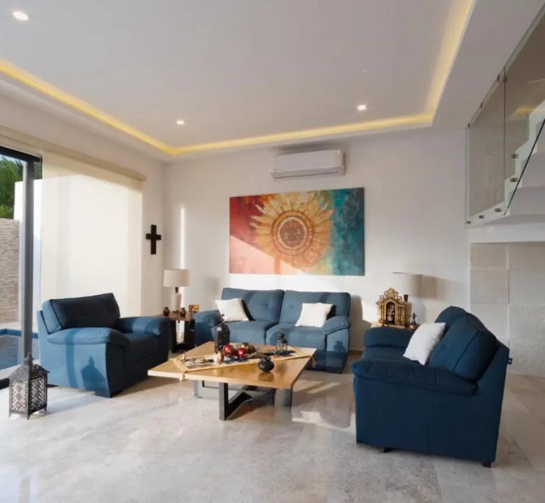 4-Bedroom Villa in Residencial Río, Cancún
