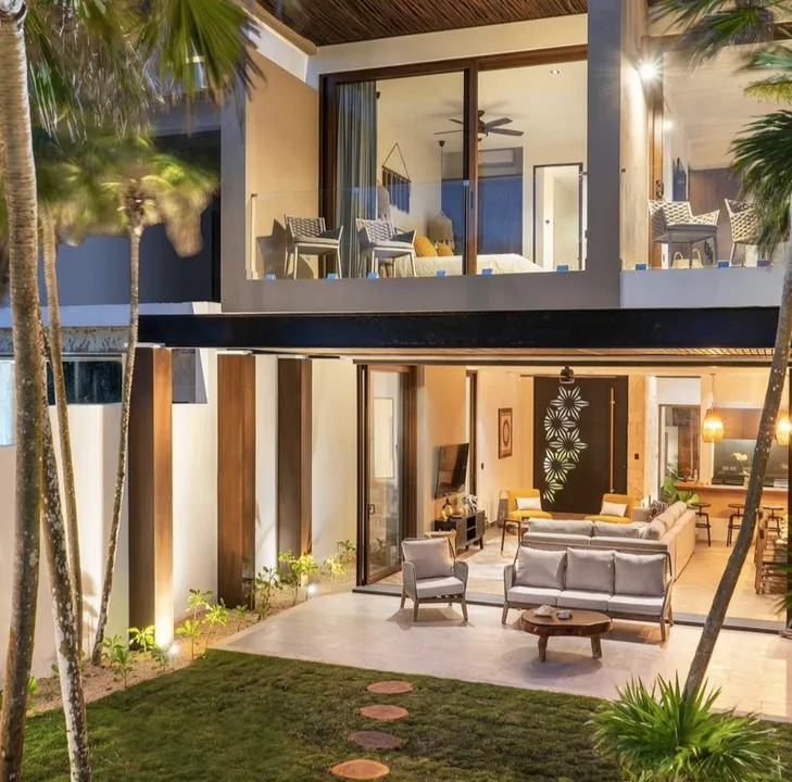 Casa Alina: Exceptional 4-Bedroom Beachfront Villa in Tankah Bay