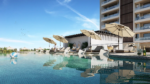 Pool and amenity deck at Cuore Cumbres Cancún