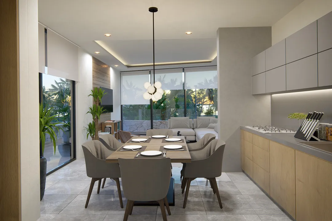Distrito Norte: 1, 2 & 3-Bedroom Condos in Cozumel